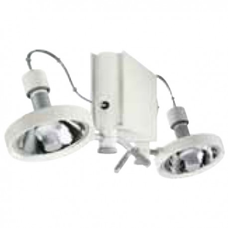 Philips MRS703 2xCDM-R111-10-35W K EB 3C WH 1.60 Fiorenza Twin Lampu Dekorasi 1.60Kg 910502810418