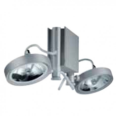 Philips LRS703 2xHAL-R111-8/24-60W K ET 3C GR 1.10 Fiorenza Twin Lampu Dekorasi 1.10Kg 910502812818