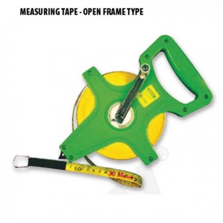 Krisbow KW0100658 Fiberglass Measuring Tape 50m