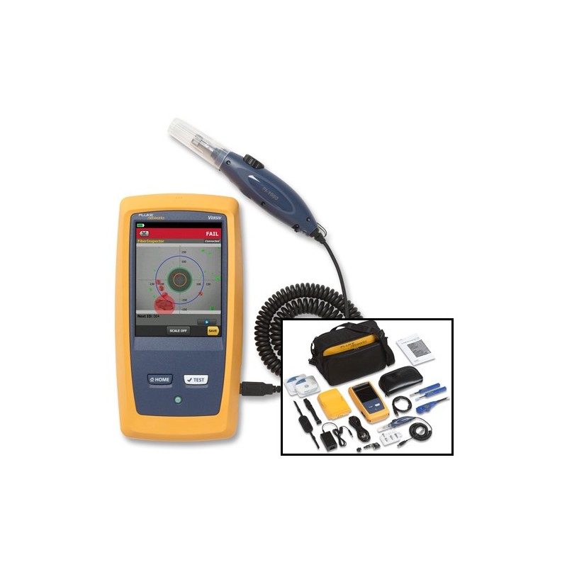 Fluke Networks FI-7000-MPO FiberInspector Pro With MPO Tip And Cleaning ...