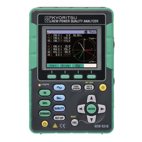 Kyoritsu KEW 6315 Power Quality Analyzer 