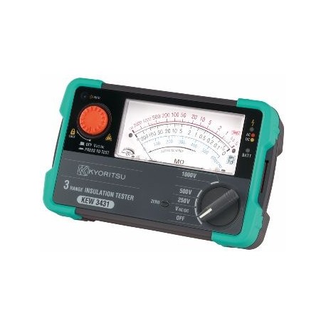 Kyoritsu KEW 3431 Analogue Insulation Testers