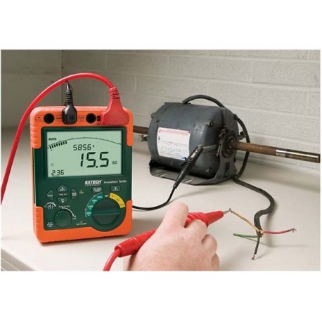 Extech 380395-NIST Digital High Voltage Insulation Tester with NIST Calibration