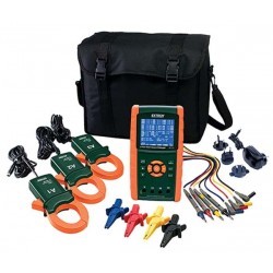 Extech 382100: 1200A 3-Phase Power Analyzer/Datalogger