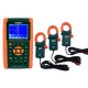 Extech PQ3470-12 1200A Power Analyzer Kit: PQ3470 with PQ34-12