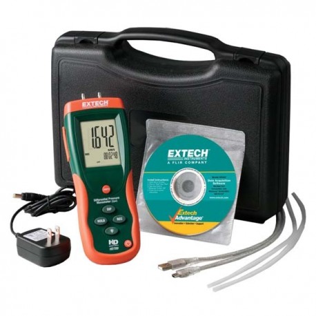 Extech HD700 Differential Pressure Manometer (2psi)