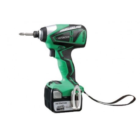 Hitachi WH 14DBEL Bor Listrik Cordless Impact Driver 14mm 14.4V 3Ah 