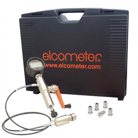 Elcometer 508 Push Off Adhesion Tester c/w Heating & Calibration