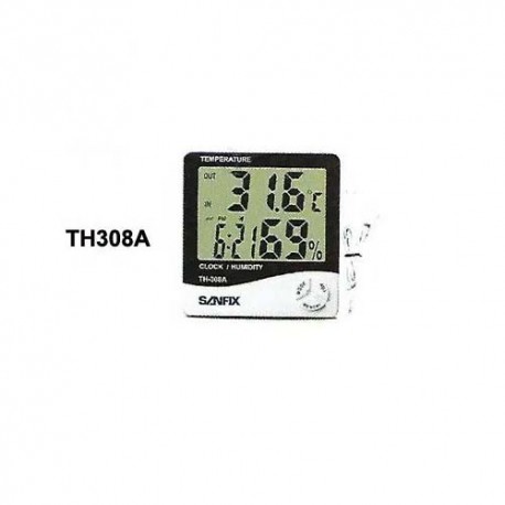 Sanfix TH-308A Digital Thermohygrometer Indoor Outdoor 