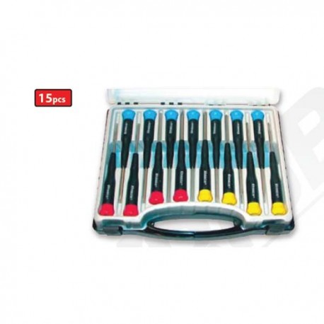 Krisbow KW0101630 Precision Screwdriver St (15pcs)