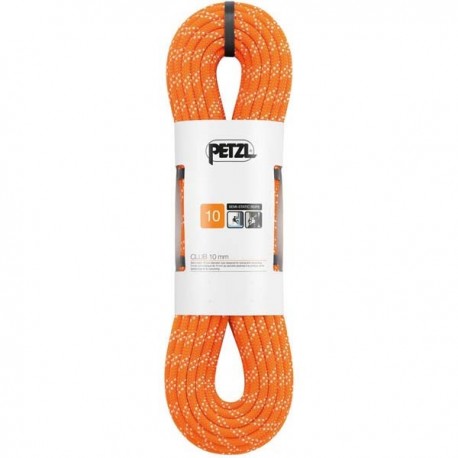 Petzl Club 10 mm Semi Static- Rope (200 m) Orange