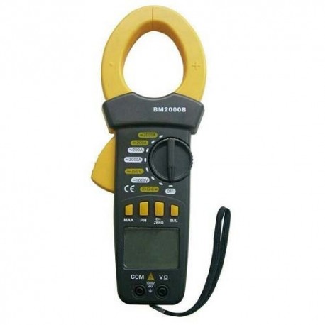 Sanfix BM2000B AC/DC 2000A Digital Panel Calibrate Clamp Meter 