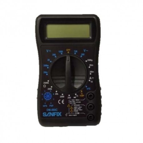 Sanfix DM-888C Digital Multimeter Thermometer