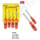 Krisbow KW0101633 Screwdriver St (4pcs)