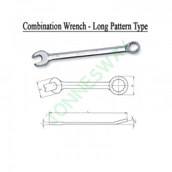 Jonnesway W26407PR Combination Wrench Long Pattern 7MM