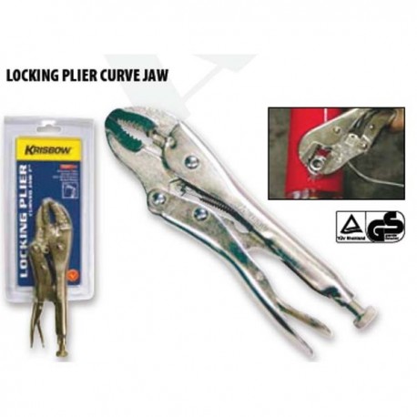 Krisbow KW0101163 Locking tang Curve Jaw 10in