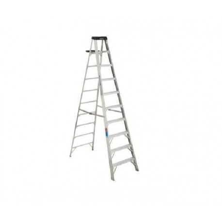 Krisbow KW0103705 Step Ladder Heavy Duty 10 Step Aluminium