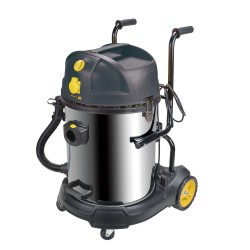 KRISBOW 10100238 WET & DRY VACUUM CLEANER 60L W/POWER SOC