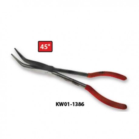 Krisbow KW0101386 Long Nose tang 45deg 11in