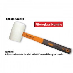 Krisbow KW0102586 Rubber Hammer White 24oz