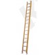 Krisbow KW0103426 Ext.Ladder 9.7m Yellow Fiberglass