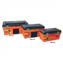 Krisbow KW0102350 Tool Box Double Lock 16.5in