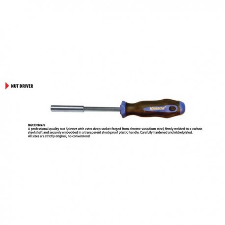 Krisbow KW0101907 Nut Driver 3x125mm