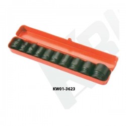 Krisbow KW0103623 Impact Sok Sq1/2in 10-27(10pcs)