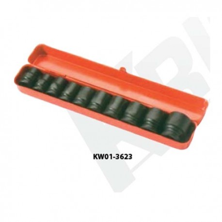 Krisbow KW0103623 Impact Sok Sq1/2in 10-27(10pcs)