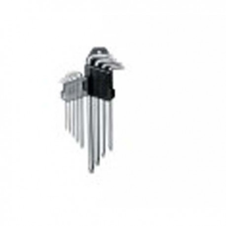 Krisbow KW0101642 Torx Kunci St (S) T10-T50 (9pcs)