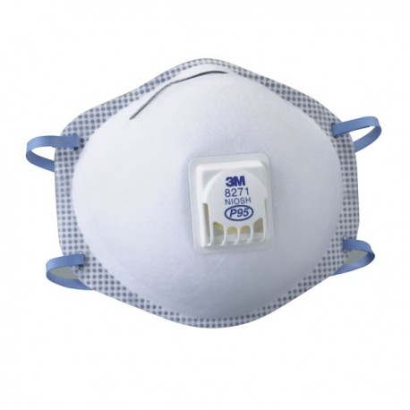 3M 8271 Particulate Respirator Pelindung Hidung (safety nose)