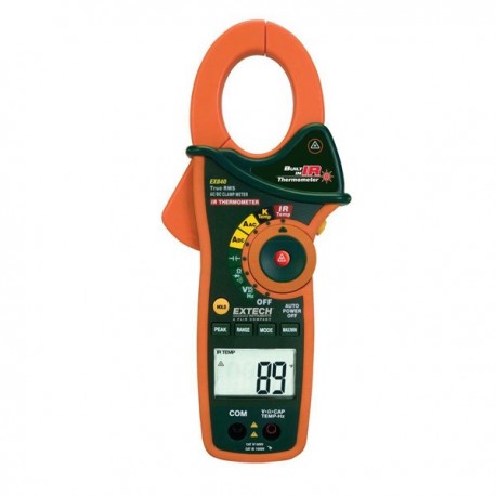  Extech EX840 Clamp Meter with Infrared Thermometer