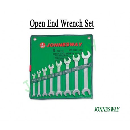 Jonnesway W25112S 12 Pcs Perlengkapan Kunci Pas Ujung TerbukaJonnesway W25112S 12 Pcs Perlengkapan Kunci Pas Ujung Terbuka