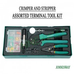 Jonnesway V1310SP Crimper Stripper Assorted Terminal Tool Kit 