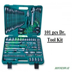 Jonnesway S04H624101S 101 PCS 1/2 inch & 1/4 inch DR. Tool Kit 