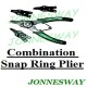 Jonnesway P266 Combination Int-Ext Snap Ring Plier 