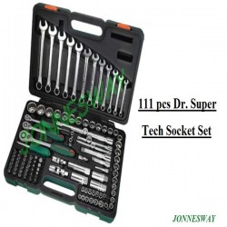 Jonnesway S68H5234111S 111 Pcs DR. Super Tech Socket Set