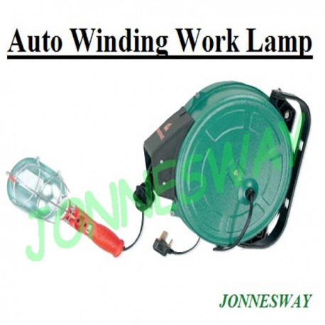 Jonnesway JAZ0005A Auto Winding Work Lamp 33 Ft (10M)