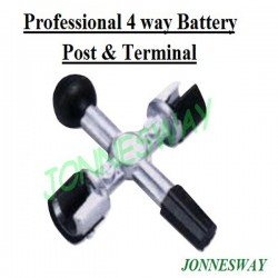 Jonnesway AN010068 Professional 4 Way Battery Post & Terminal 