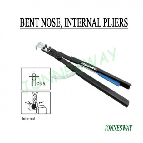 Jonnesway P9920B Bent Nose Internal Pliers