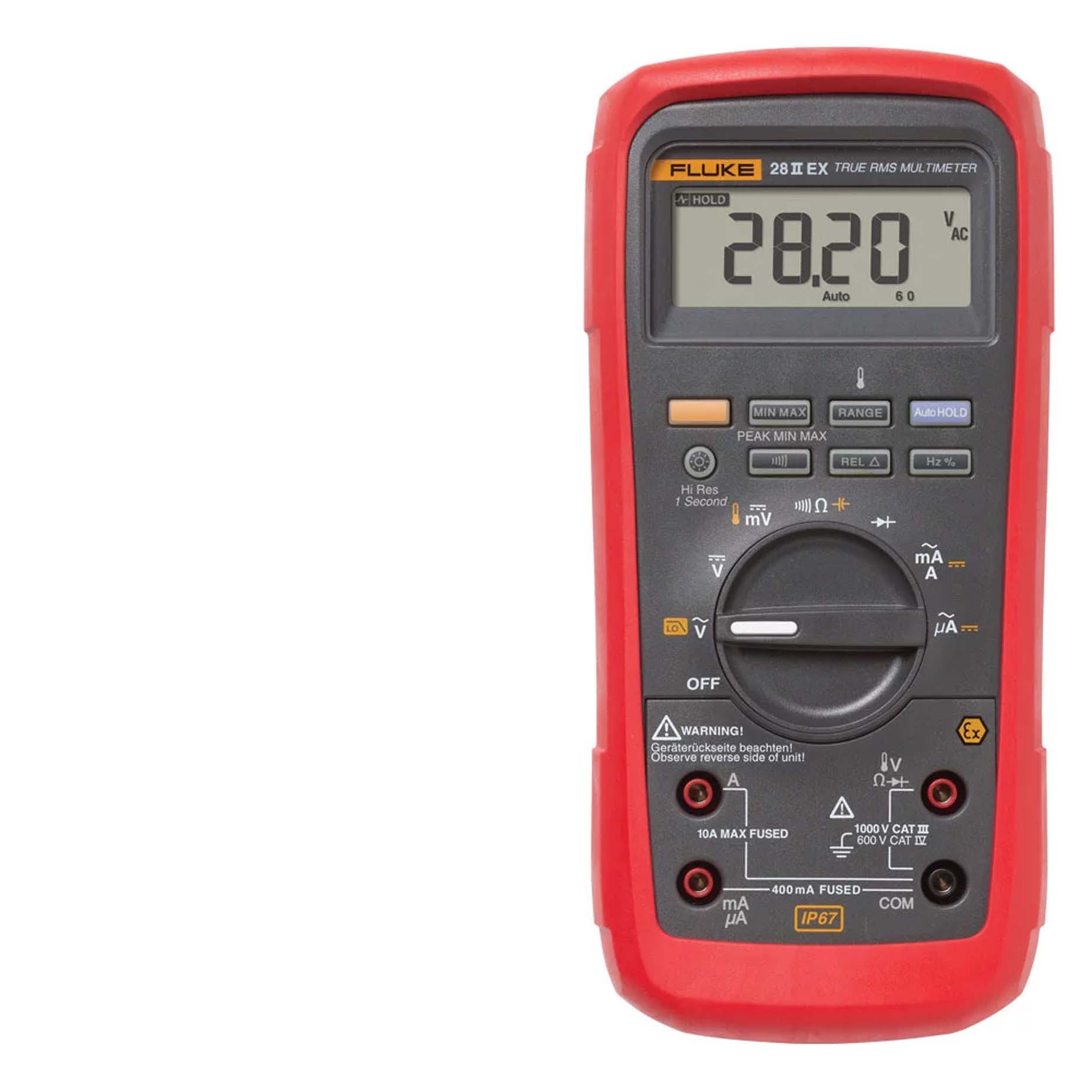 Harga Jual Fluke 28 II Ex Intrinsically Safe True-rms Digital Multimeter