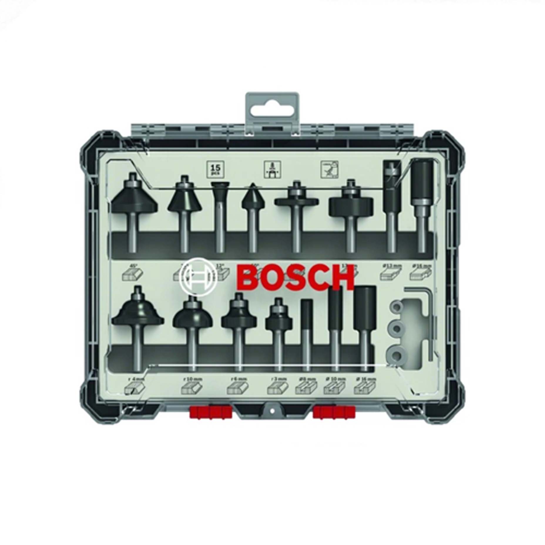 Harga Jual Bosch Mata Router Bit Sets 15pieces