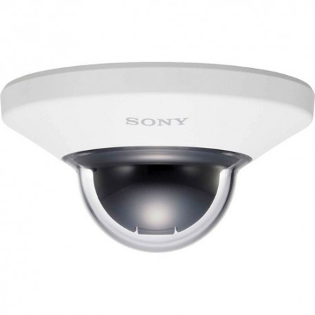 Sony SNC-DH210T/W Mini-dome 1080p HD Vandal-resistant Camera (White)