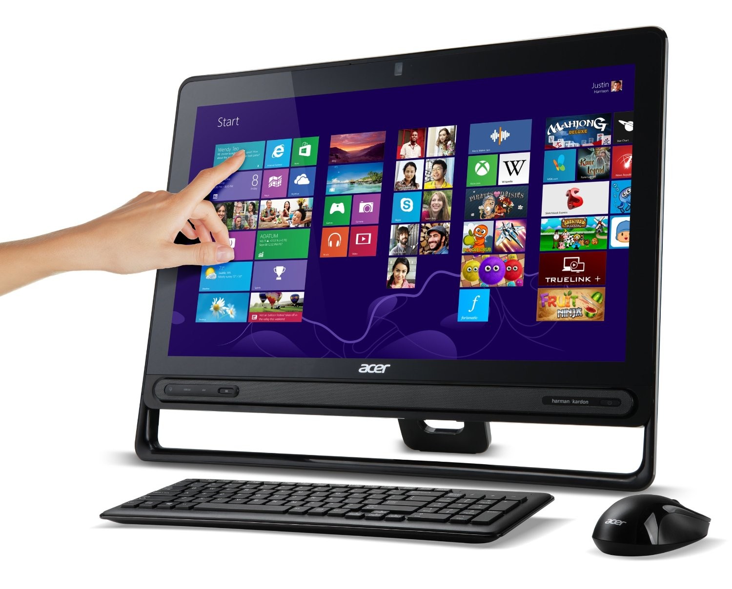 acer 23 inch touch screen monitor