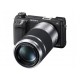 Sony NEX-6Y/B 16.1 Mega Pixel Camera with SELP1650/SEL55210 Lens