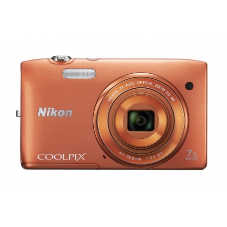 Nikon COOLPIX S3500 20.1 MP Digital Camera with 7x Zoom