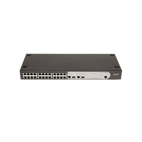 HP V1905-24 Web-smart Switch 24x10 100 ports 2 dual SFP ports 3C-BLSF26H JD990A