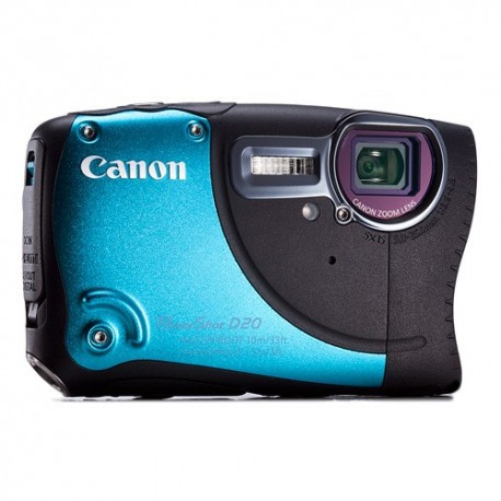 Canon POWERSHOT D20 BLUE DIGITAL STILL CAMERA - 6145B011AA