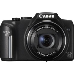 Canon POWERSHOT SX170 IS BLACK DIGITAL STILL CAMERA - 8410B011BA