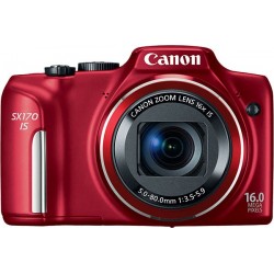 Canon POWERSHOT SX 170 IS RED DIGITAL STILL CAMERA - 9342B011 BA